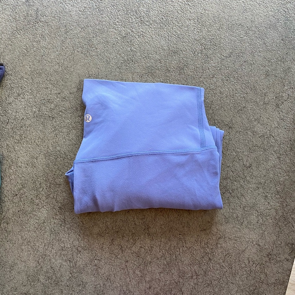 Blue Lululemon Align Leggings, Size 10